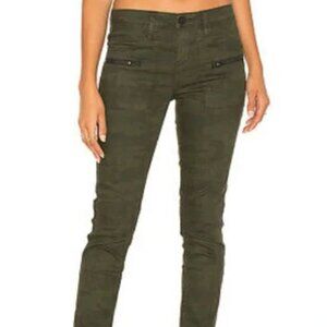 Sanctuary Olive Camouflage Skinny Denim - 10